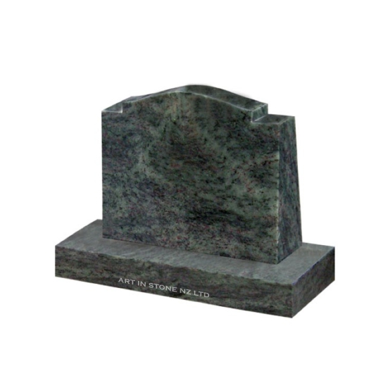 Kerala Green Saddle-top check Desk set granite headstone