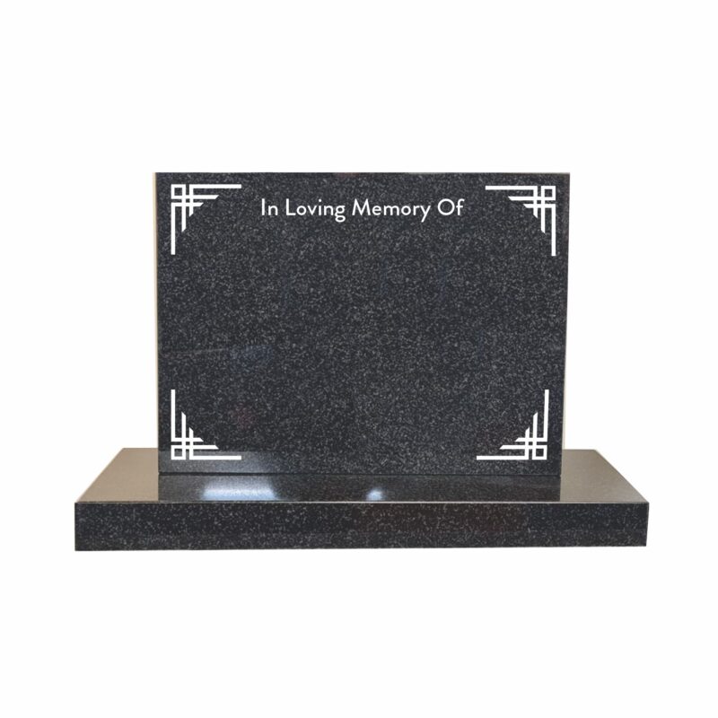 Regal Black Granite Straight Top Plate - AIS 002 - Image 4